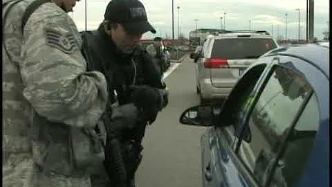Vigilant Guard   B Roll   Buffalo Niagara Airport Security Forces Nov 04, 2009