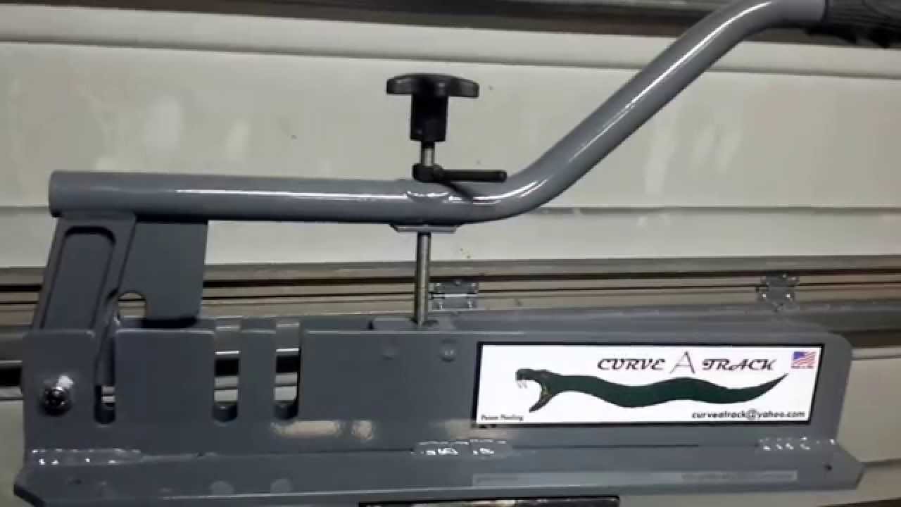 Metal Stud Track Bender video 1 YouTube