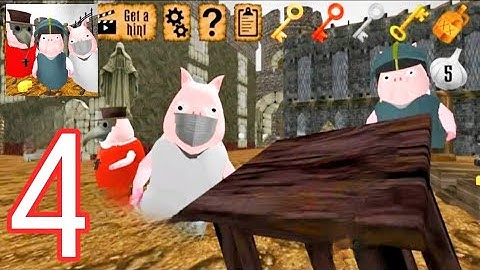 Piggy Doctor Neighbor Escape Gameplay Walkthrough Part 3 Level 8-9-10 (IOS/Android )