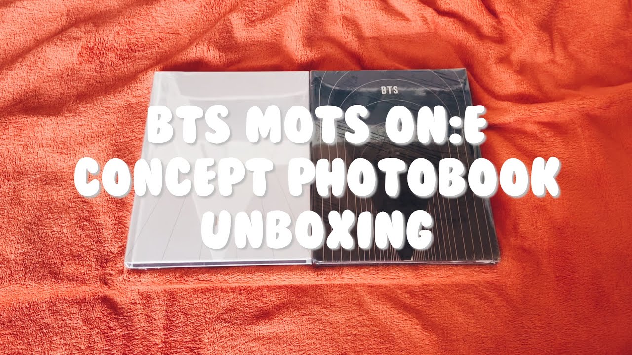 ❝ kpop UNBOXING: bts map of the soul on:e concept photobook (clue 