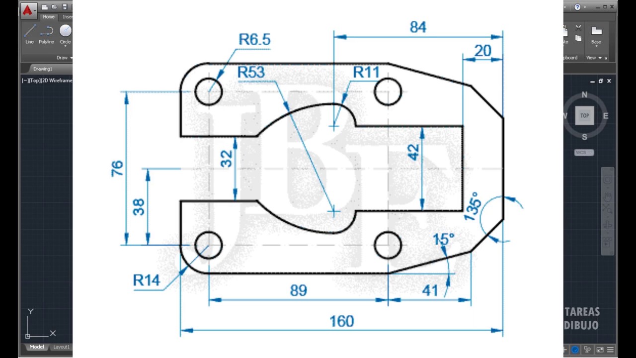 AUTOCAD 2D FACIL Y RAPIDO // TUTORIAL DE AUTOCAD #7 APRENDE AUTOCAD PASO A  PASO - thptnganamst.edu.vn