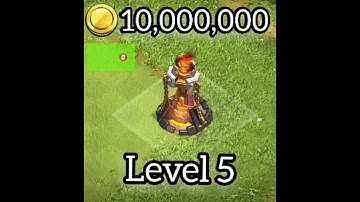 Inferno Tower Total upgrading cost?🤔| Upgrading Inferno tower level 1 to max| Clash of Clans| #short