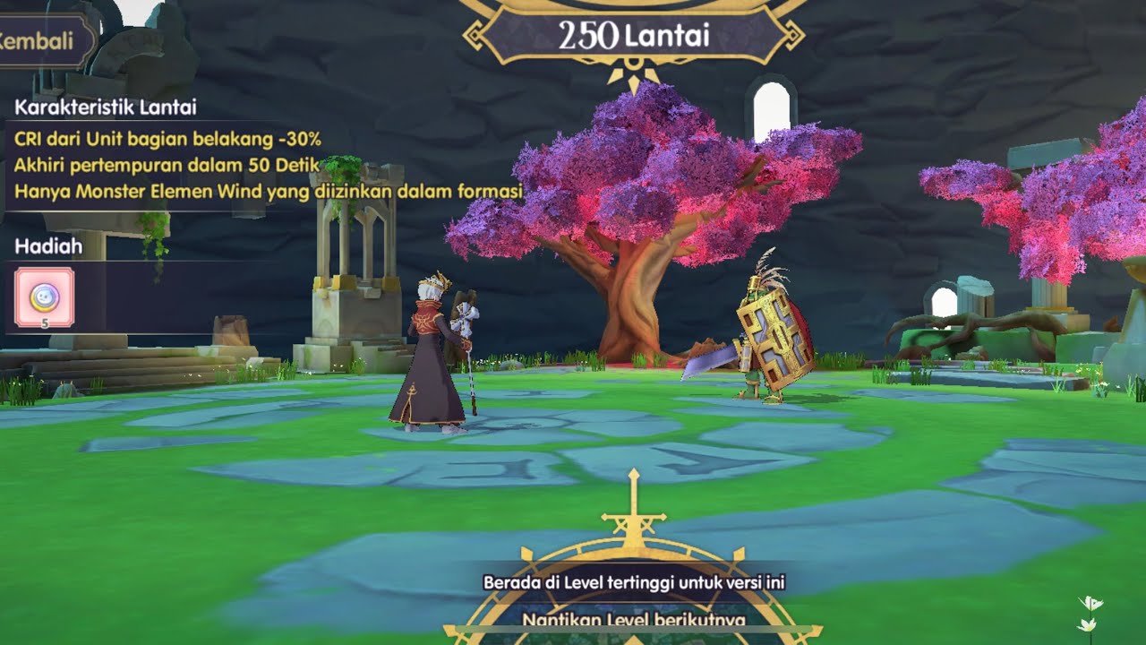 Push Elemental Geffen Tower Wind 250 !! Kejar Setoran Buat Event ...