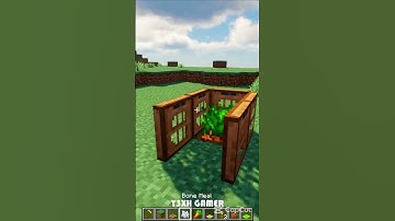 How To Make A Working Rabbit Trap In MInecraft | #shorts #minecraft