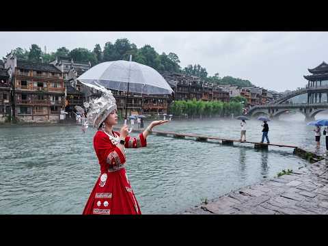 Walking Through China’s Most Beautiful Ancient Town in the Rain