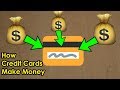 How do Credit Card Companies Make Money? $$