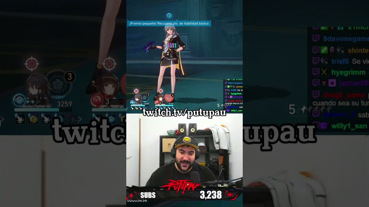 ¿Y LA PIENSAS SKIPEAR? #honkaistarrail #rappa #putupau