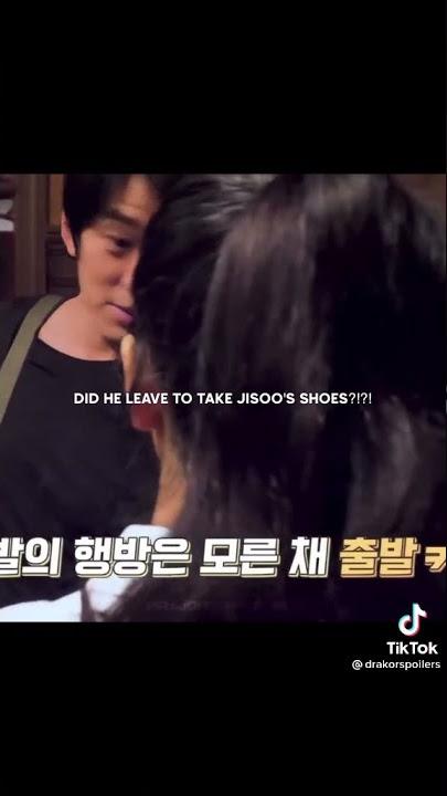 snowdrop | Did he leave to take Jisoo's shoes!? 🐇 (스노우드롭을 응원합니다) [BTS] #snowdrop❄️