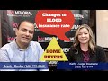 Attention home buyers - Changes to flood insurance rates