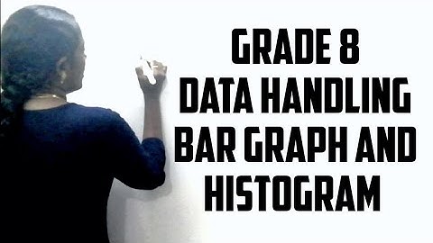 Grade 8- Data handling - Bar graph and Histogram