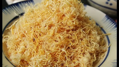 Cách làm Ruốc - chà bông thịt heo thơm ngon, dễ làm