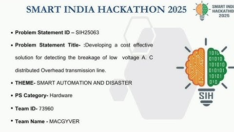 LINE FAULT DETECTOR  - SHORTVOLTAGE TRANSMISSION LINE FAULT DETECTOR - TEAM MACGYVER 