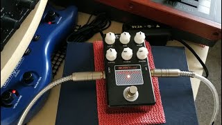 Mosky Audio Clic M-Shall Speaker Simulator Guitar Pedal Demo