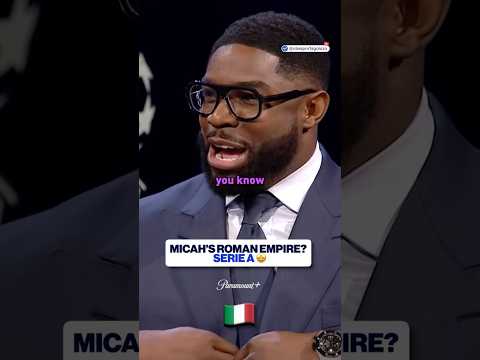 No one’s more hyped for Serie A’s return than Micah Richards 😂🇮🇹