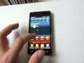 Preview Samsung Galaxy S II : Internet browsing / camera / settings / 2011