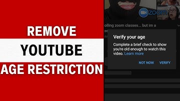 How To Remove Age Restriction On YouTube App (Easy & Working) (2024)