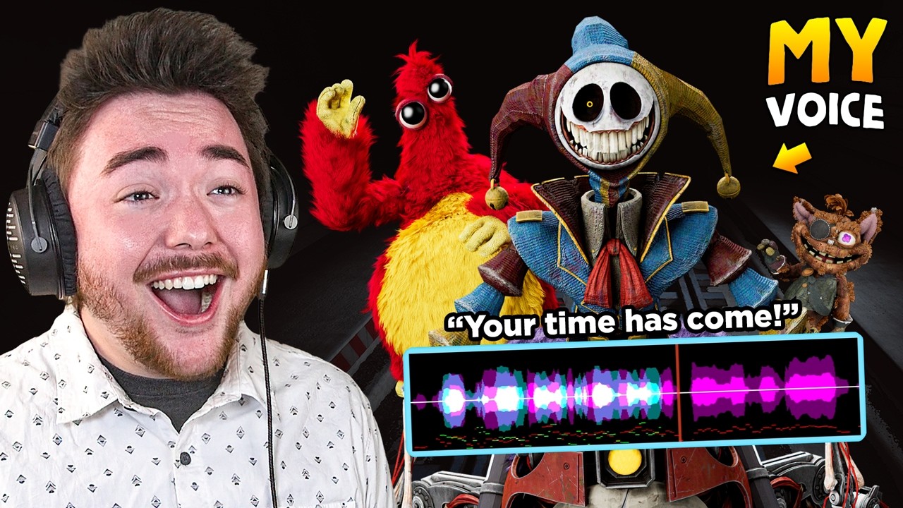 BECOMING A VOICE ACTOR FOR POPPY PLAYTIME...