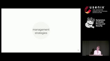 SOUPS 2019 - Privacy and Security Threat Models and Mitigation Strategies of Older Adults