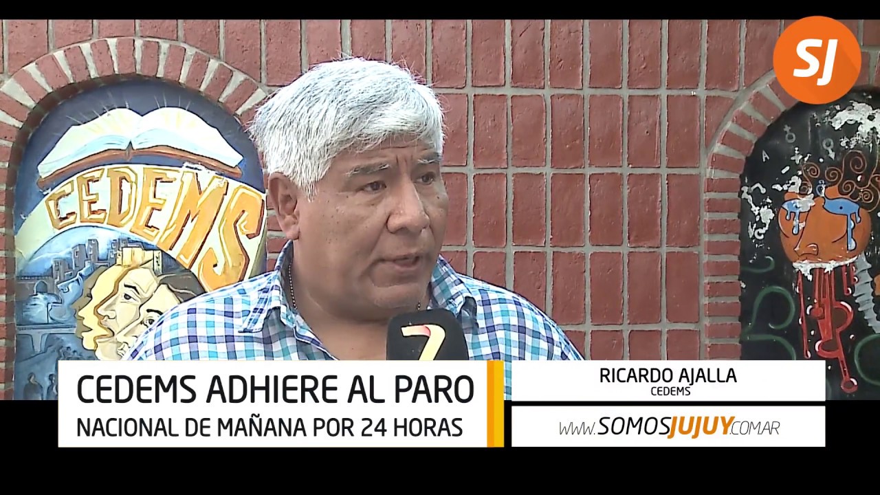 CEDEMS adhiere al paro nacional de mañana por 24 horas somos de calle remix