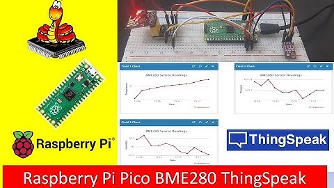 (Demo) Raspberry Pi Pico send BME280 Readings to ThingSpeak