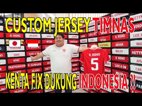 INDONESIA VS JEPANG❗KENTA DUKUNG TIMNAS, SAMPAI BELI JERSEYNYA‼️