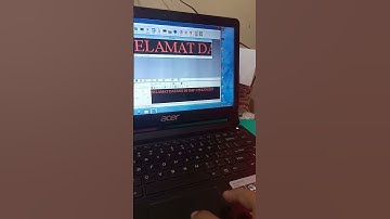 setting running text pakai software POWER LED