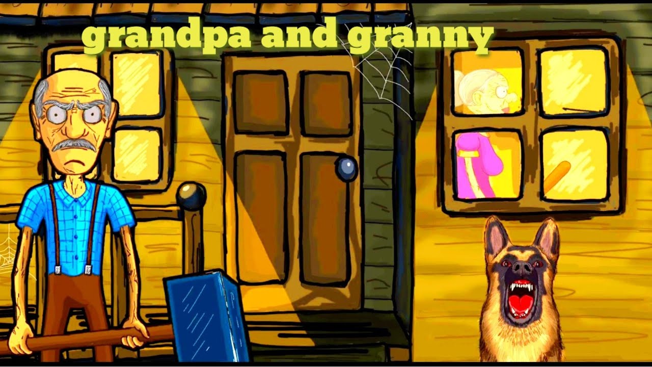grandpa and granny home escape | car escape| full gameplay| horror game ...