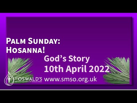 10 April Palm Sunday 10 April Palm Sunday
