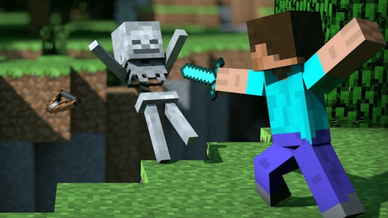 Playing Minecraft again - YouTube