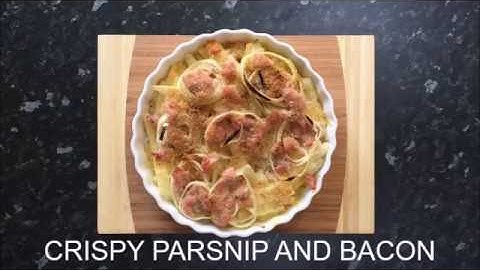 Parsnip Recipe - Crispy Parsnip and Bacon