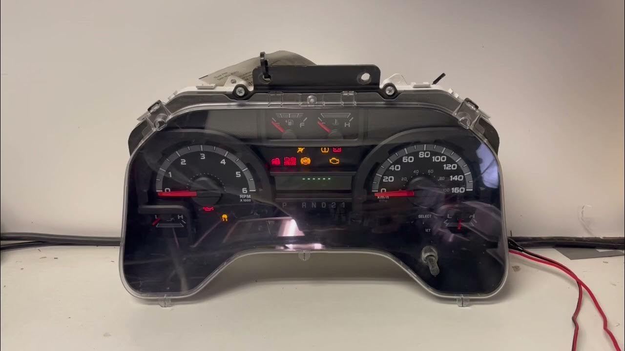 20092016 FORD F150,250,350 (3) USED DASHBOARD INSTRUMENT CLUSTER TEST
