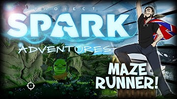 ACTION-PACKED MAZE RUNNER IN PROJECT SPARK! - Community Creations (Xbox One Gameplay 1080p)