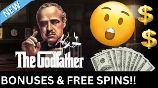 NEW The Godfather slotplay - BONUSES & FREE SPINS! #onlineslotmachines #onlinecasino #slotsonline screenshot 1