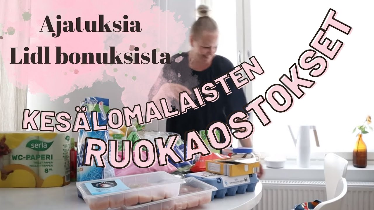 LAPSIPERHEEN VIIKON RUOKAOSTOKSET | LIDLIN BONUKSET?