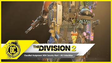 The Division 2 Classified Assignment: NSA Security Alert - Pizza Trophy and All Collectibles