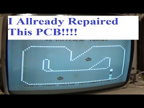 1976 Atari Sprint 2 PCB Repair. Kind of 