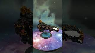 The 'Saint Catherine ' Retribution Battleship given to the Sisters of Battle #battlefleetgothic