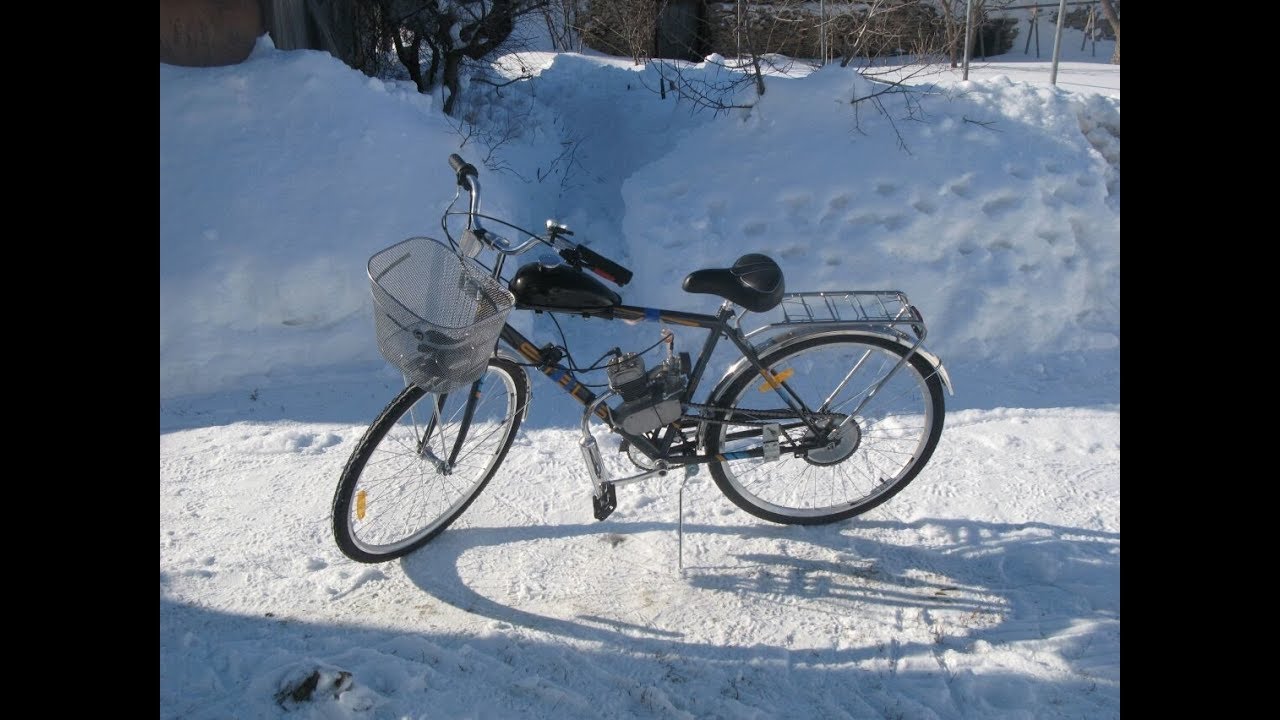 Велосипедный мотор ф80