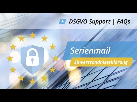 Serienmail in onOffice (DSGVO Einverständniserklärung) | onOffice