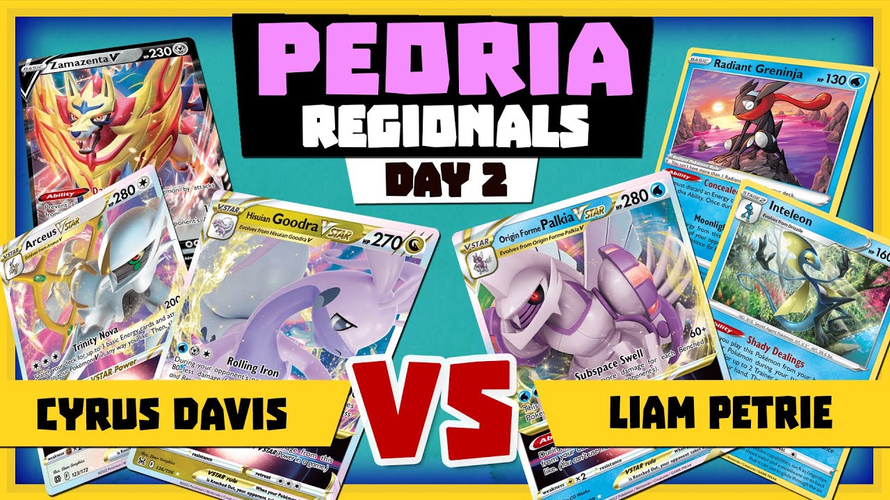 Cyrus Davis (Goodra VStar) vs Liam Petrie (Palkia V) | Pokemon TCG 2022 ...