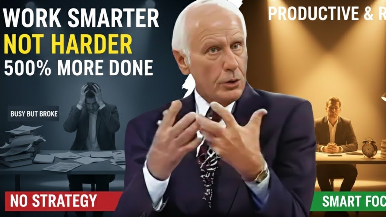 MILLIONAIRE PRODUCTIVITY: 7 Secrets To Getting More Done In Less Time | Jim Rohn