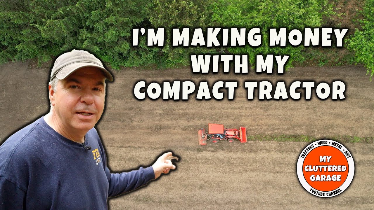 Tractor work for hire. How to make money with your small tractor. MCG Video 