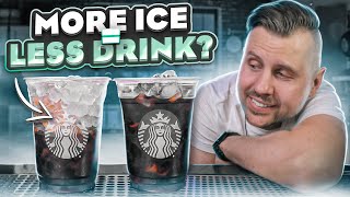 Exposing the Starbucks Ice SCAM!
