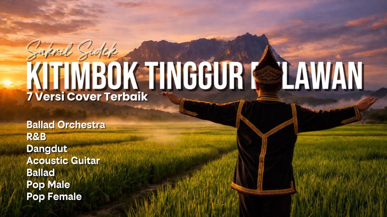 Kitimbok Tinggur Bulawan - Sakril Sidek (7 Versi Cover Terbaik | Dusun Quotes)