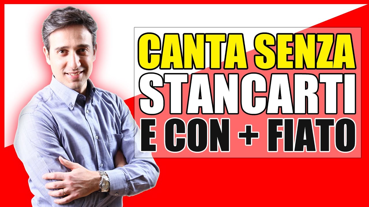 Come cantare senza stancarti aumentando la durata del fiato.