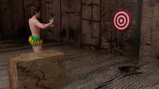KNIFE THROWING 3D ANIMATION