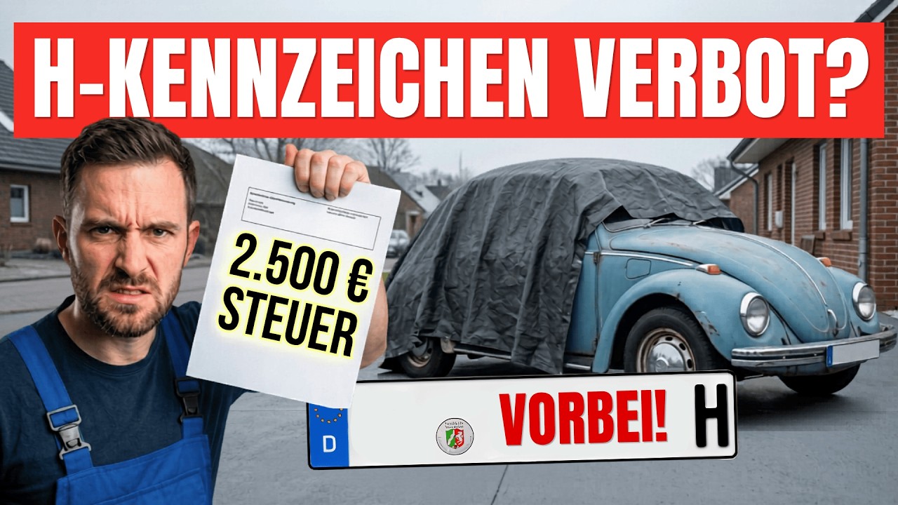 WARUM DAS? Der Kampf gegen Oldtimer!? Zerstörung automobilen Kulturguts? Eine düstere Prognose.