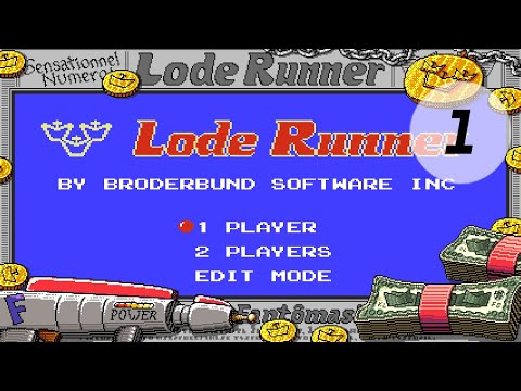 Прохождение Lode Runner - #1 - Я - Фантомас