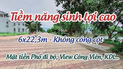 (Đã bán) Bán lô đất ĐẸP NHẤT PHÚ SINH, Mặt tiền Phố đi bộ, View CV, KDL Sinh Thái, Hồ Sinh Thái