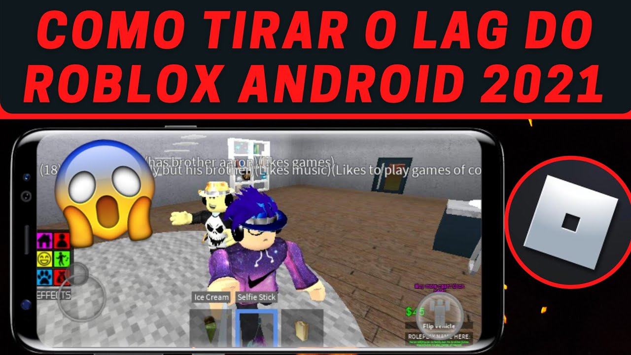 😱Vazoou! COMO TIRAR O LAG DO ROBLOX no ANDROID (2021) 